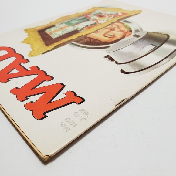 Mad Magazine "Wall Safe" Issue #120 July 1968 - Picture 5 of 6